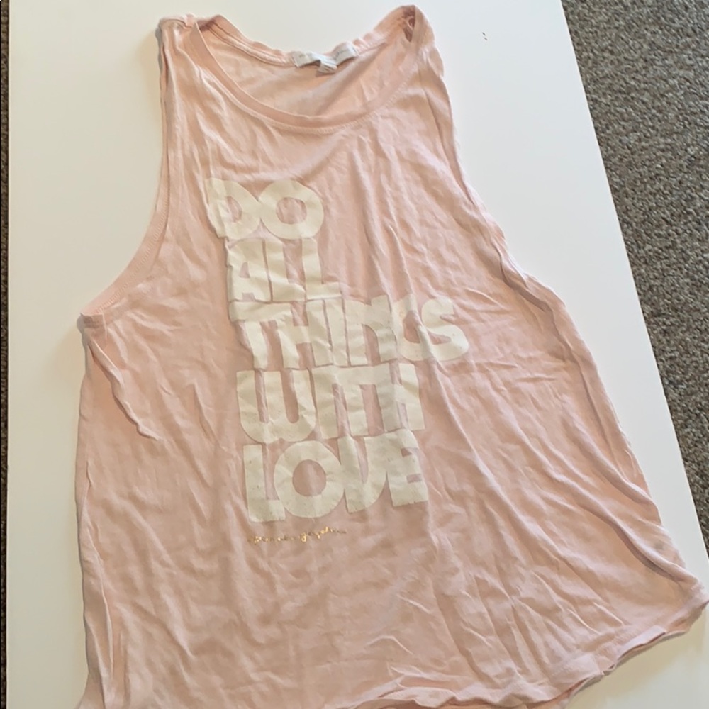 Spiritual Gangster light pink tank